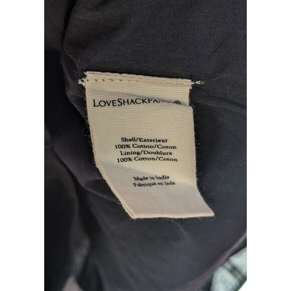 LoveShackFancy Stern Dress Black Gauzy Cotton Lace Off The Shoulder Size XS Mini - Picture 4 of 7